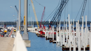 Howard Frankland Bridge is an $865 Million construction project.
